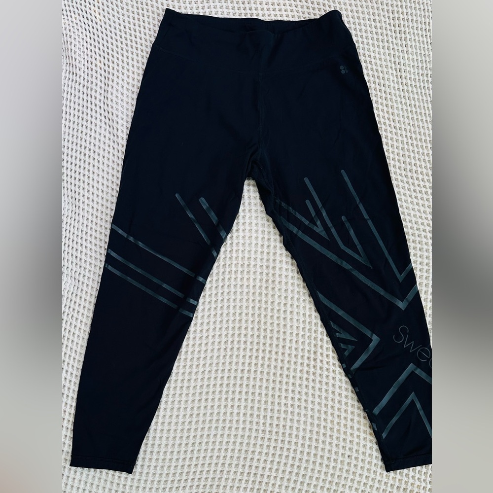Sweaty Betty Charcoal and Black Leggings